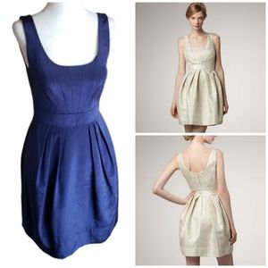 NWT Shoshanna | Isabella Dress Pockets Ink Blue 2